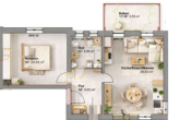 Plan-Grundriss - Märchenschloß mit Potenzial