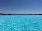 Infinity Pool mit Blick auf da - Exklusive Designervilla – Ein Meisterwerk über dem Ägäischen Meer