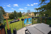 Blick vom Balkon Wohnzimmer - Ein Zuhause für Liebhaber mit faszinierendem Ausblick auf zwei Balkonen